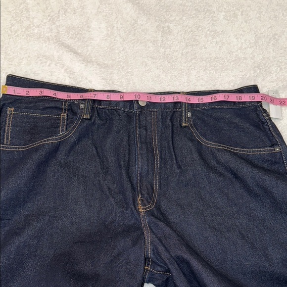 GAP Extra Baggy Utility Navy Straight Jeans Classic Comfort 36x32 Big and Tall - Picture 8 of 16